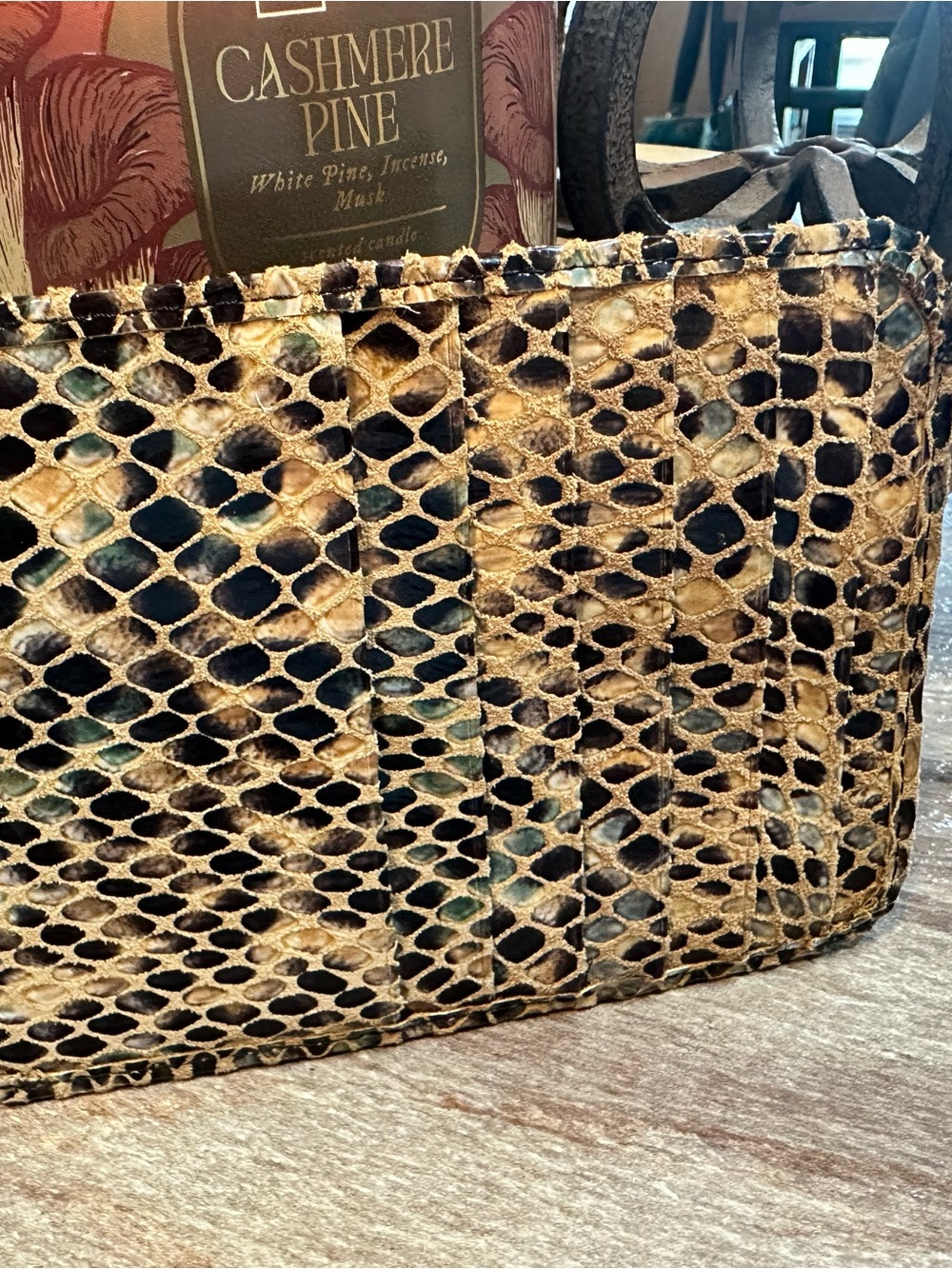 Lodis Snake-Embossed wallet